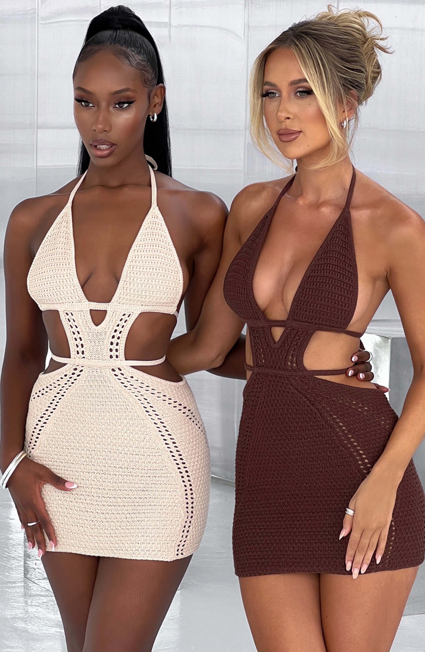 Selena Mini Dress - Chocolate-My Top Dress.All Rights Reserved