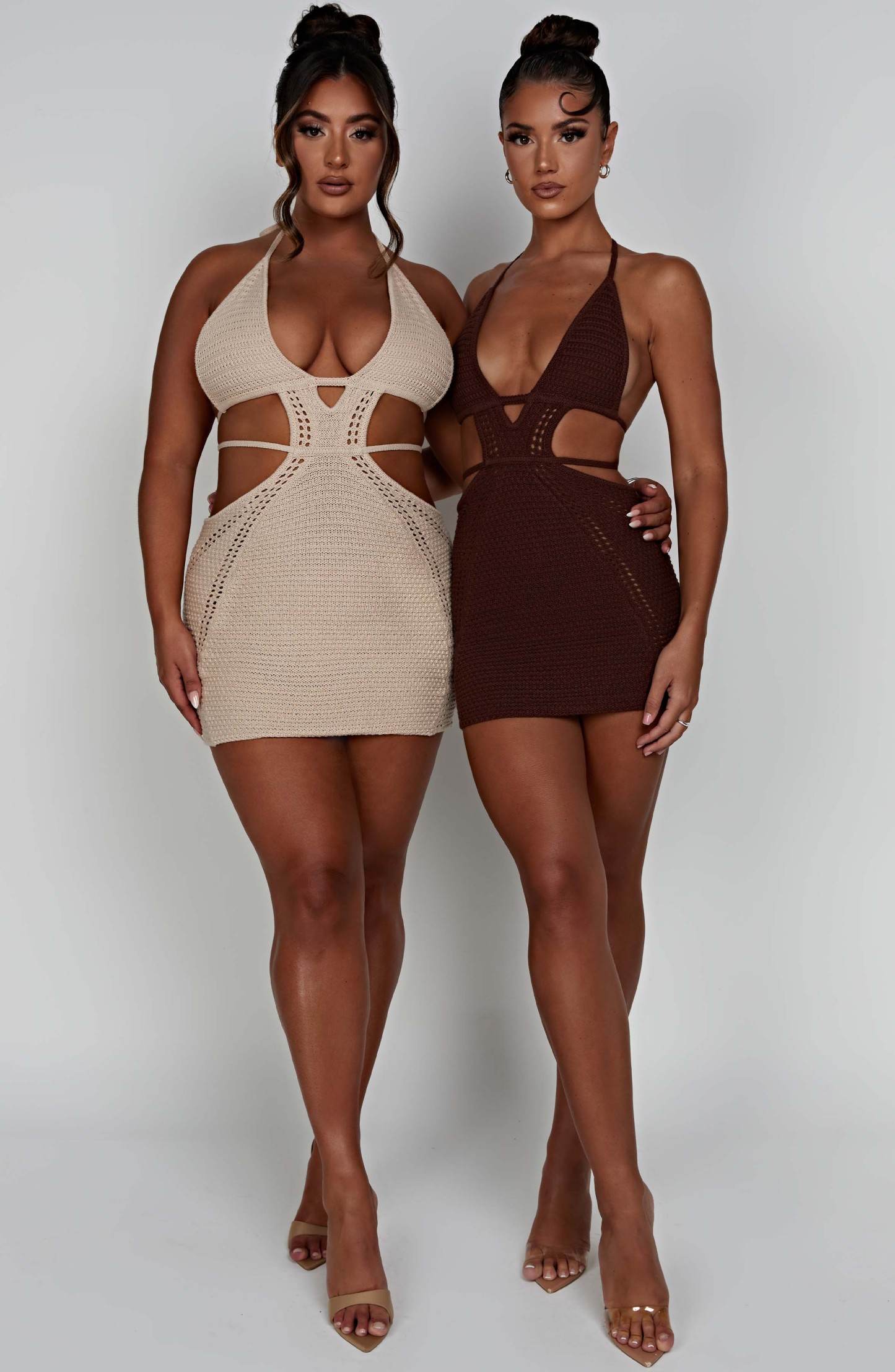 Selena Mini Dress - Chocolate-My Top Dress.All Rights Reserved