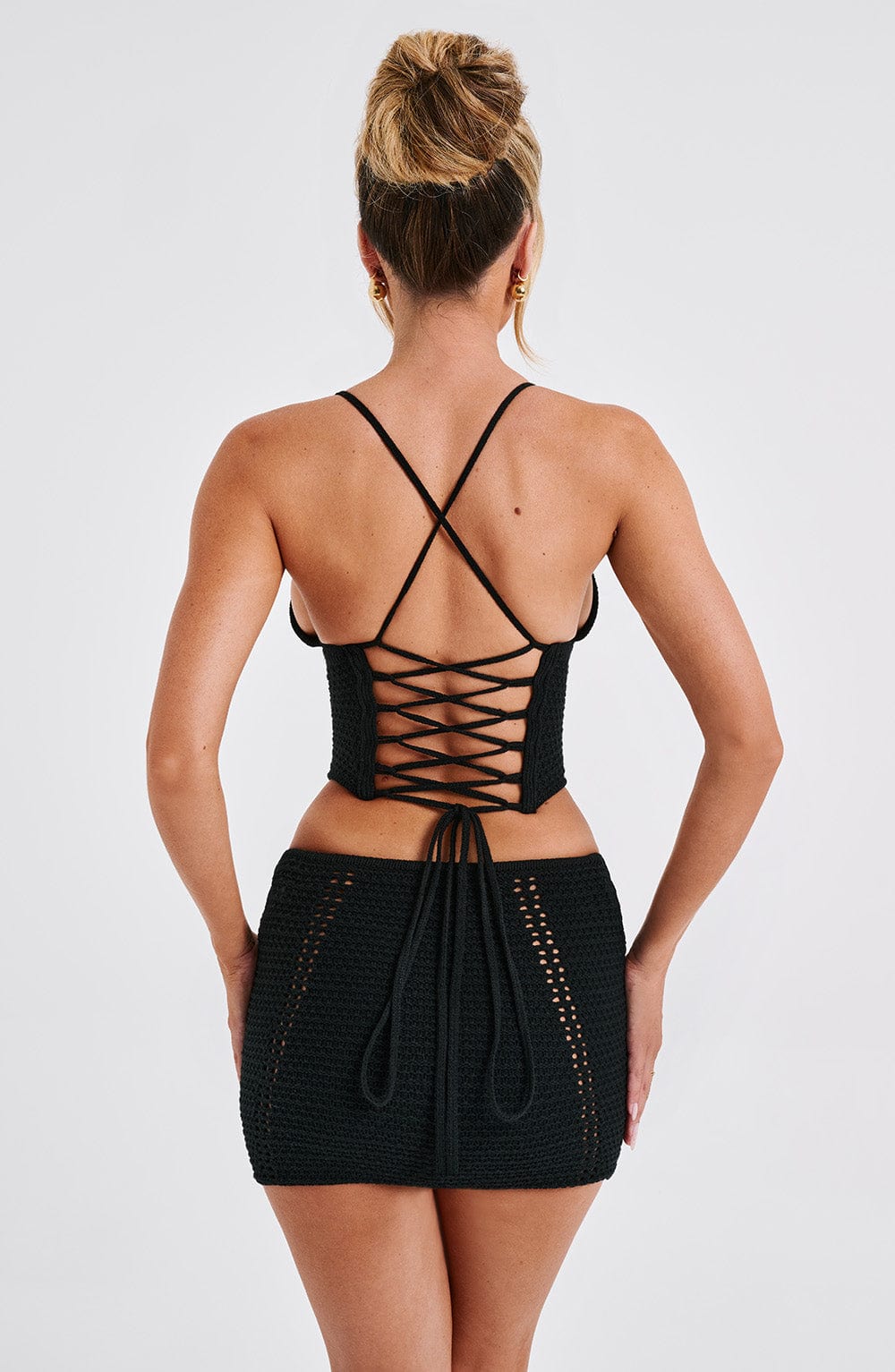 Selma Mini Skirt - Black-My Top Dress.All Rights Reserved