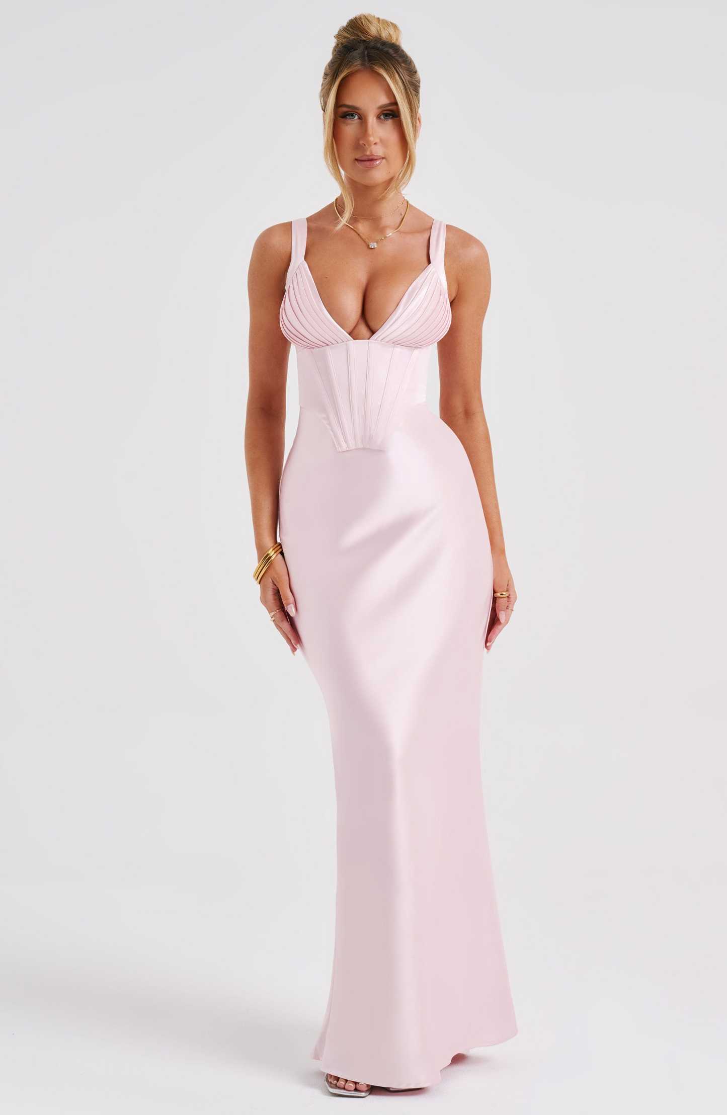 Shae Maxi Dress - Blush-My Top Dress.All Rights Reserved
