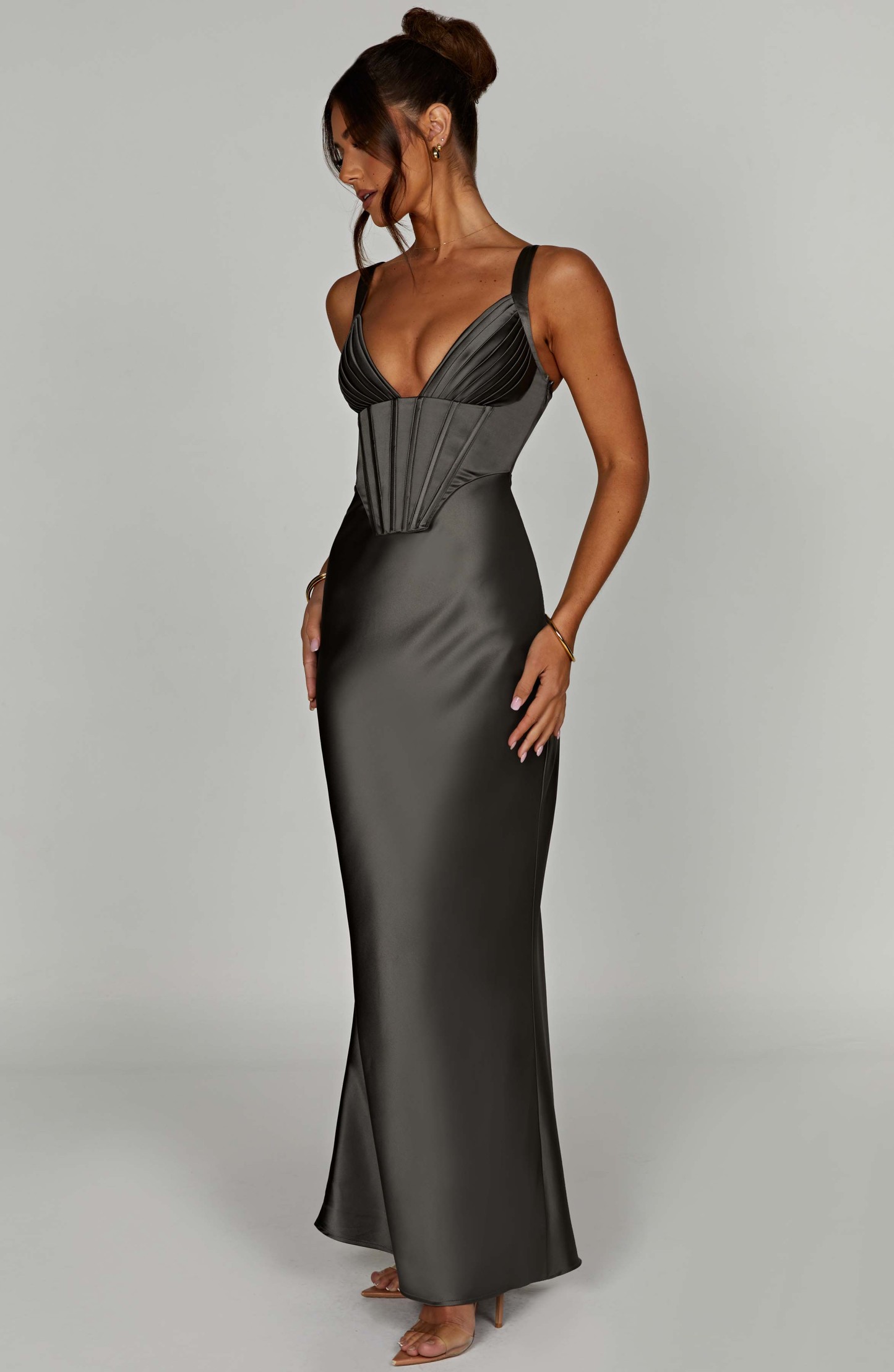 Shae Maxi Dress - Charcoal-My Top Dress.All Rights Reserved