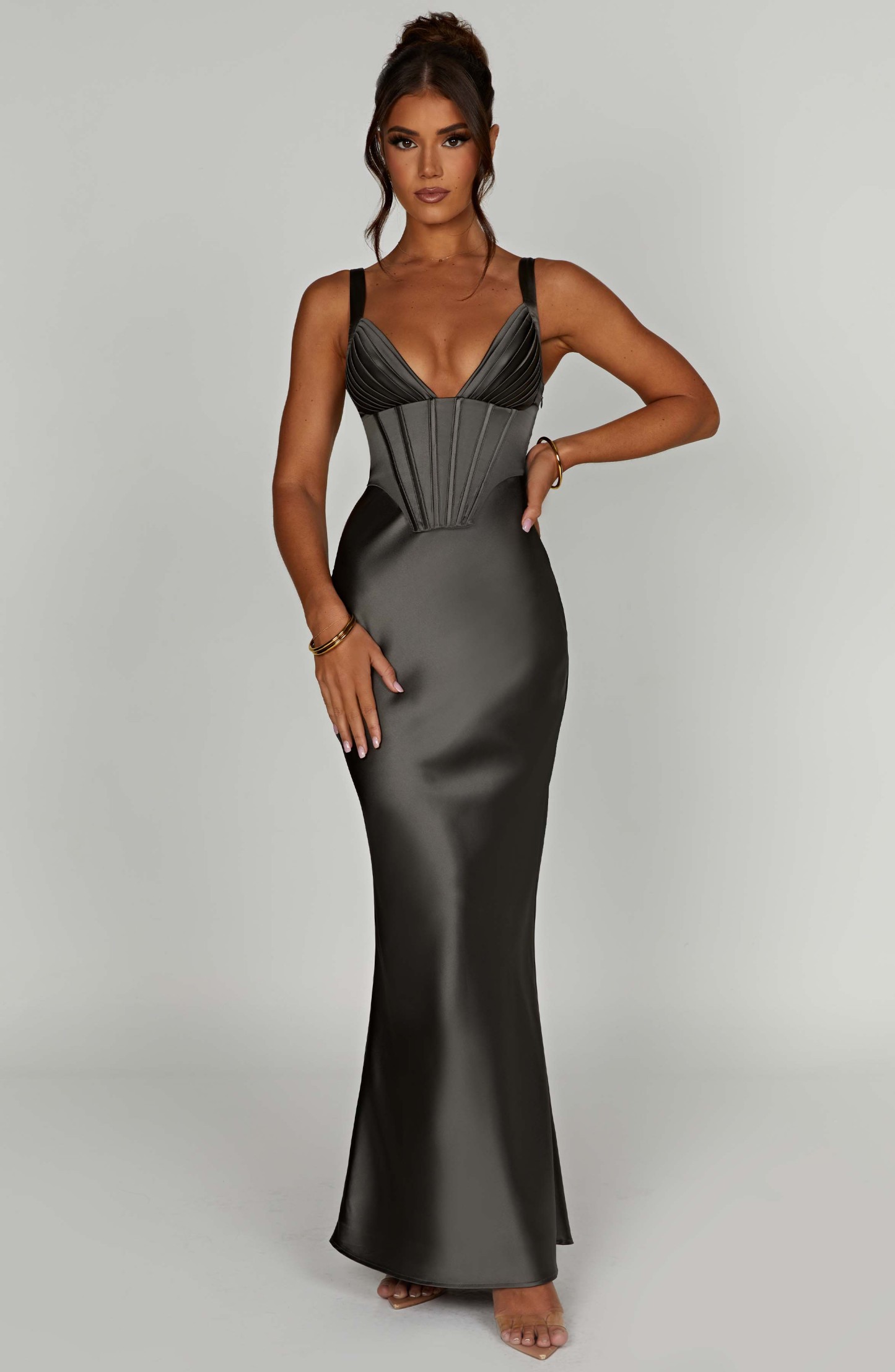 Shae Maxi Dress - Charcoal-My Top Dress.All Rights Reserved