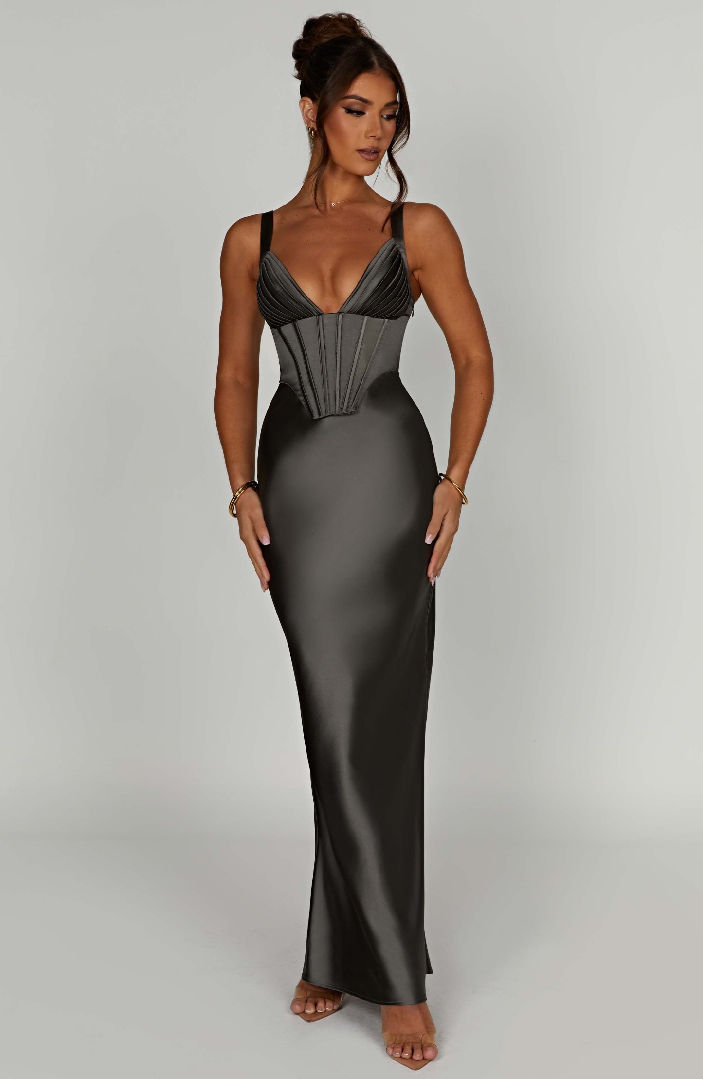 Shae Maxi Dress - Charcoal-My Top Dress.All Rights Reserved