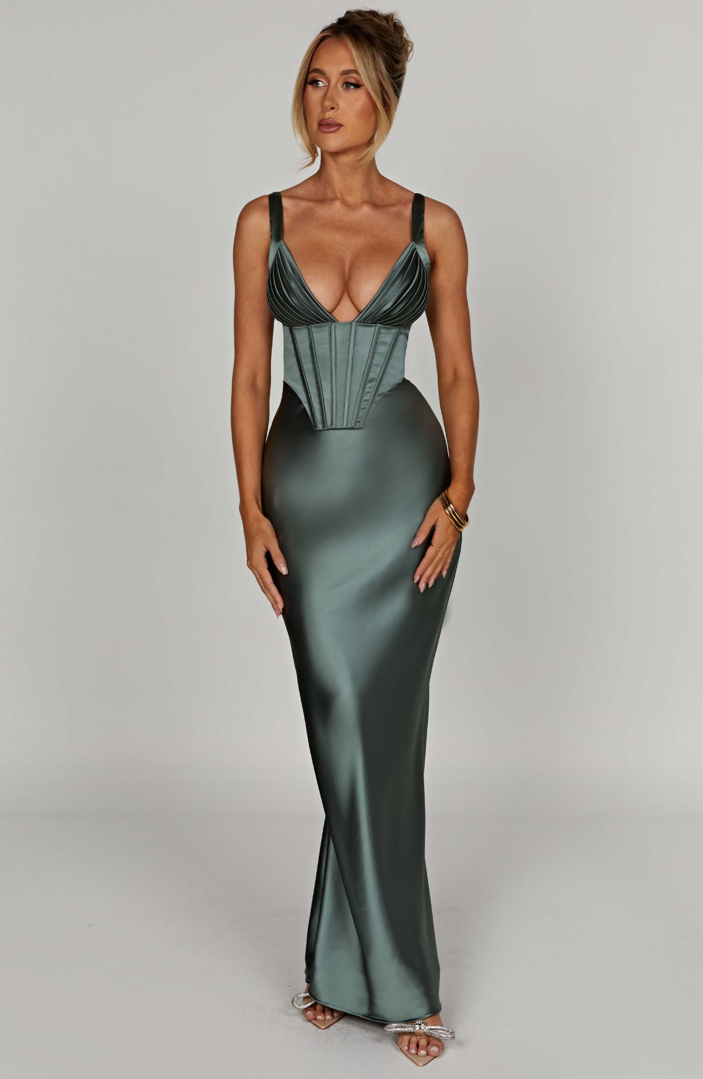 Shae Maxi Dress - Sage-My Top Dress.All Rights Reserved