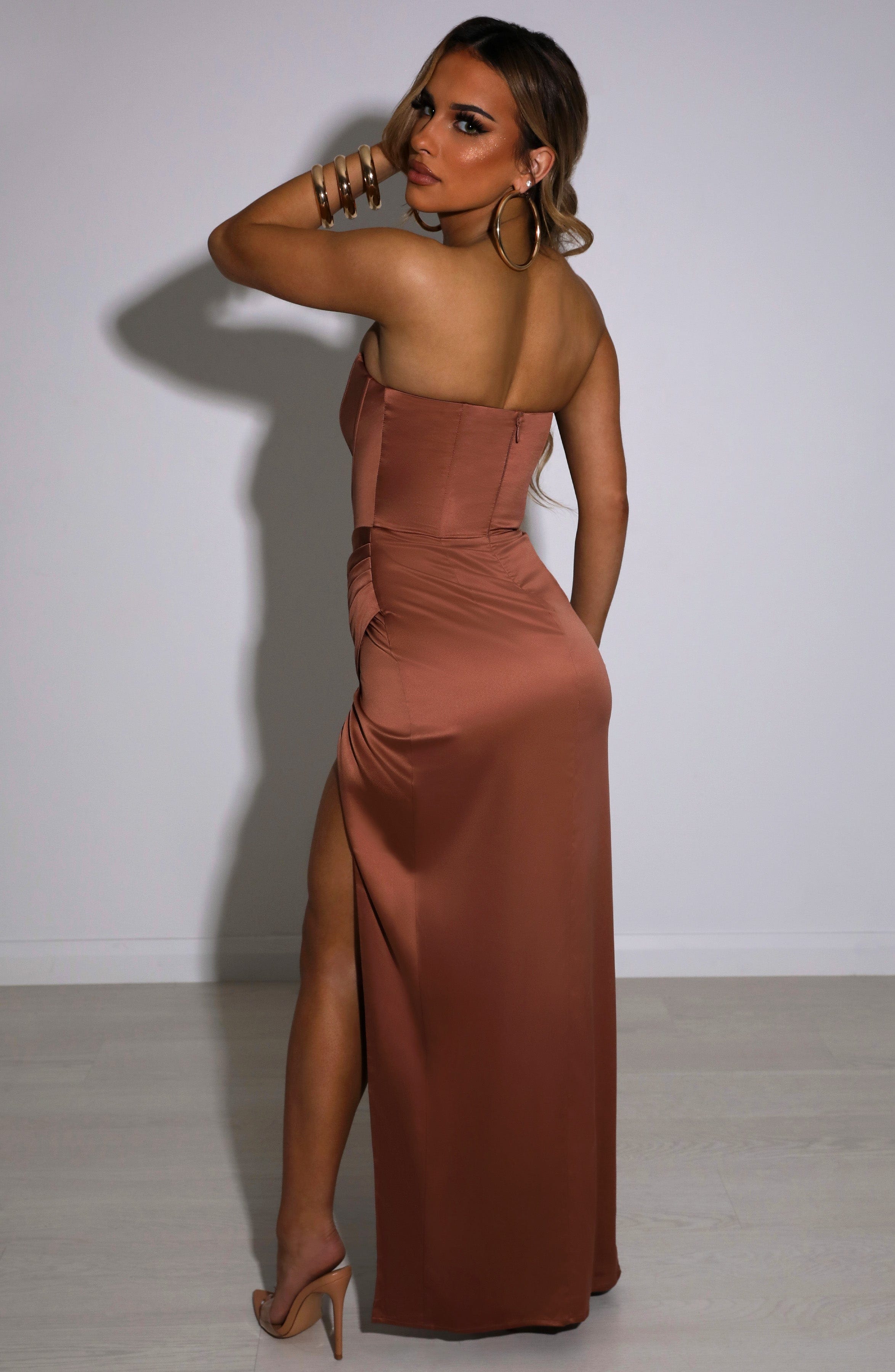 Sianna Maxi Dress - Chocolate-My Top Dress.All Rights Reserved