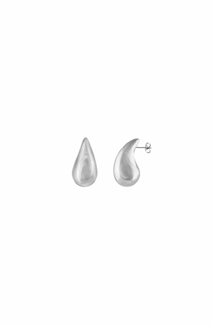 Small Fayth Earrings - Silver-My Top Dress.All Rights Reserved