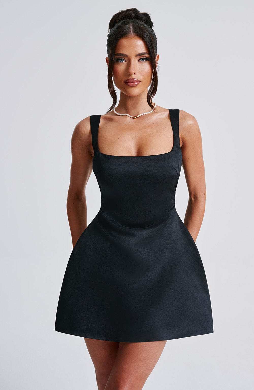 Sofie Mini Dress - Black-My Top Dress.All Rights Reserved