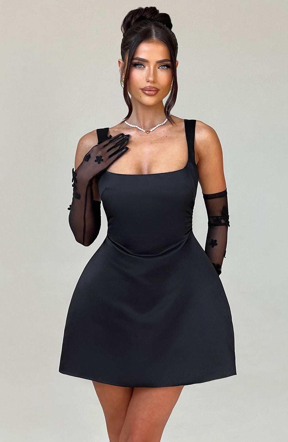 Sofie Mini Dress - Black-My Top Dress.All Rights Reserved