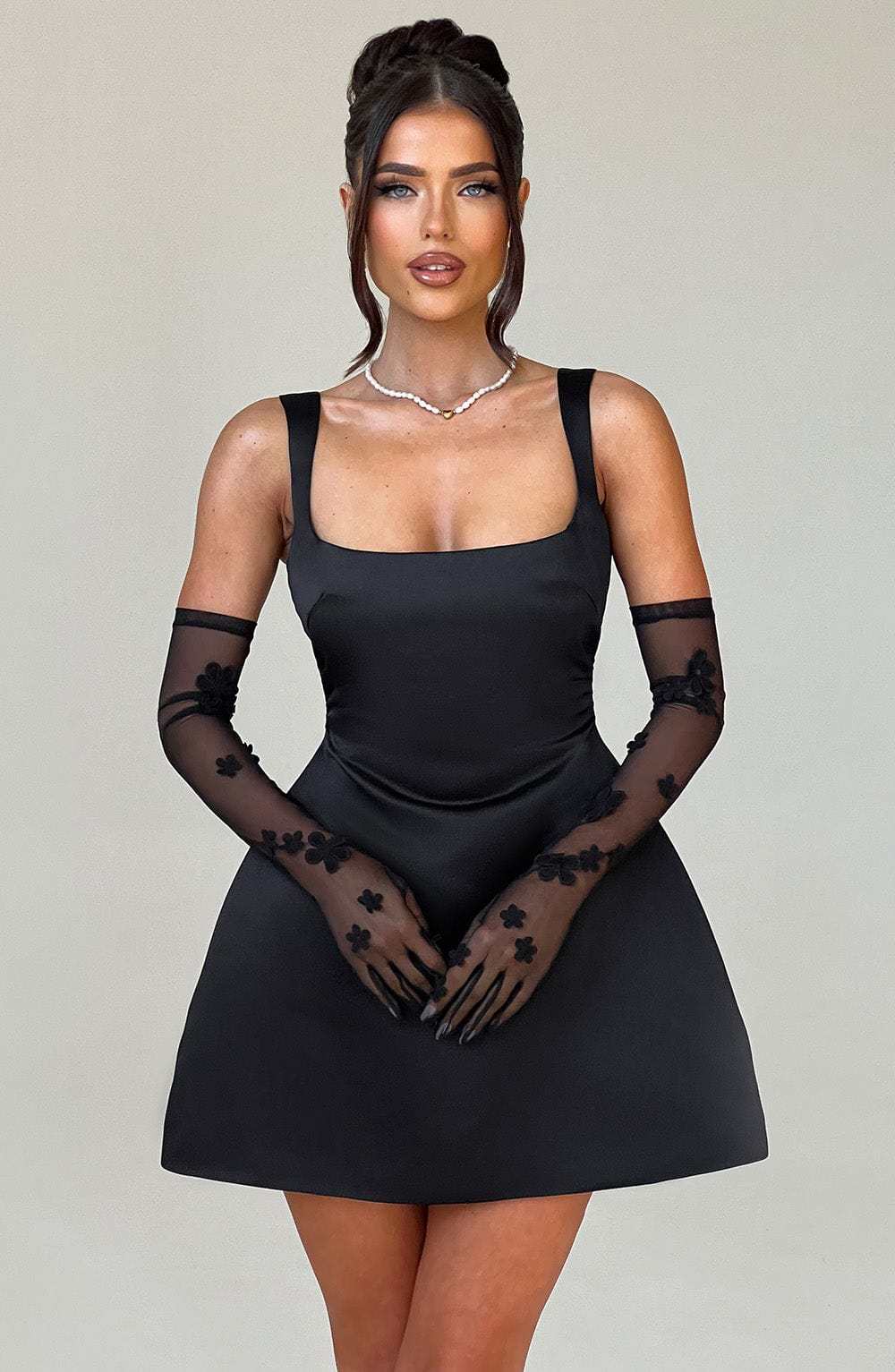 Sofie Mini Dress - Black-My Top Dress.All Rights Reserved