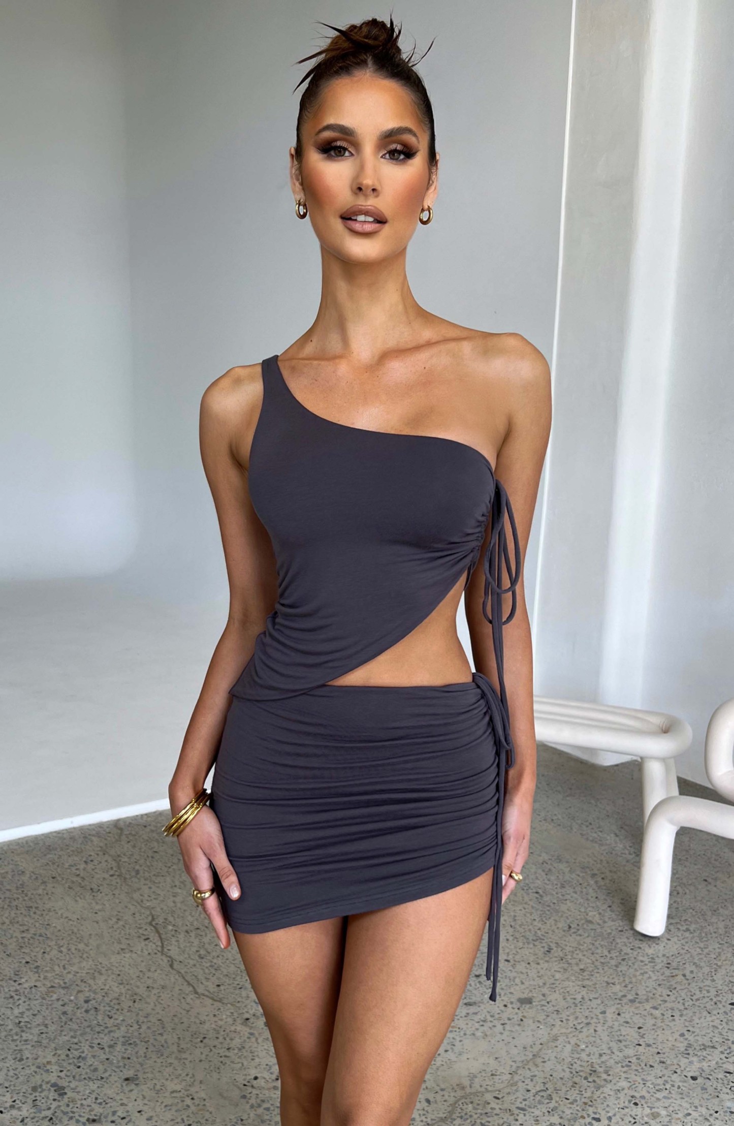 Stormi Top - Charcoal-My Top Dress.All Rights Reserved