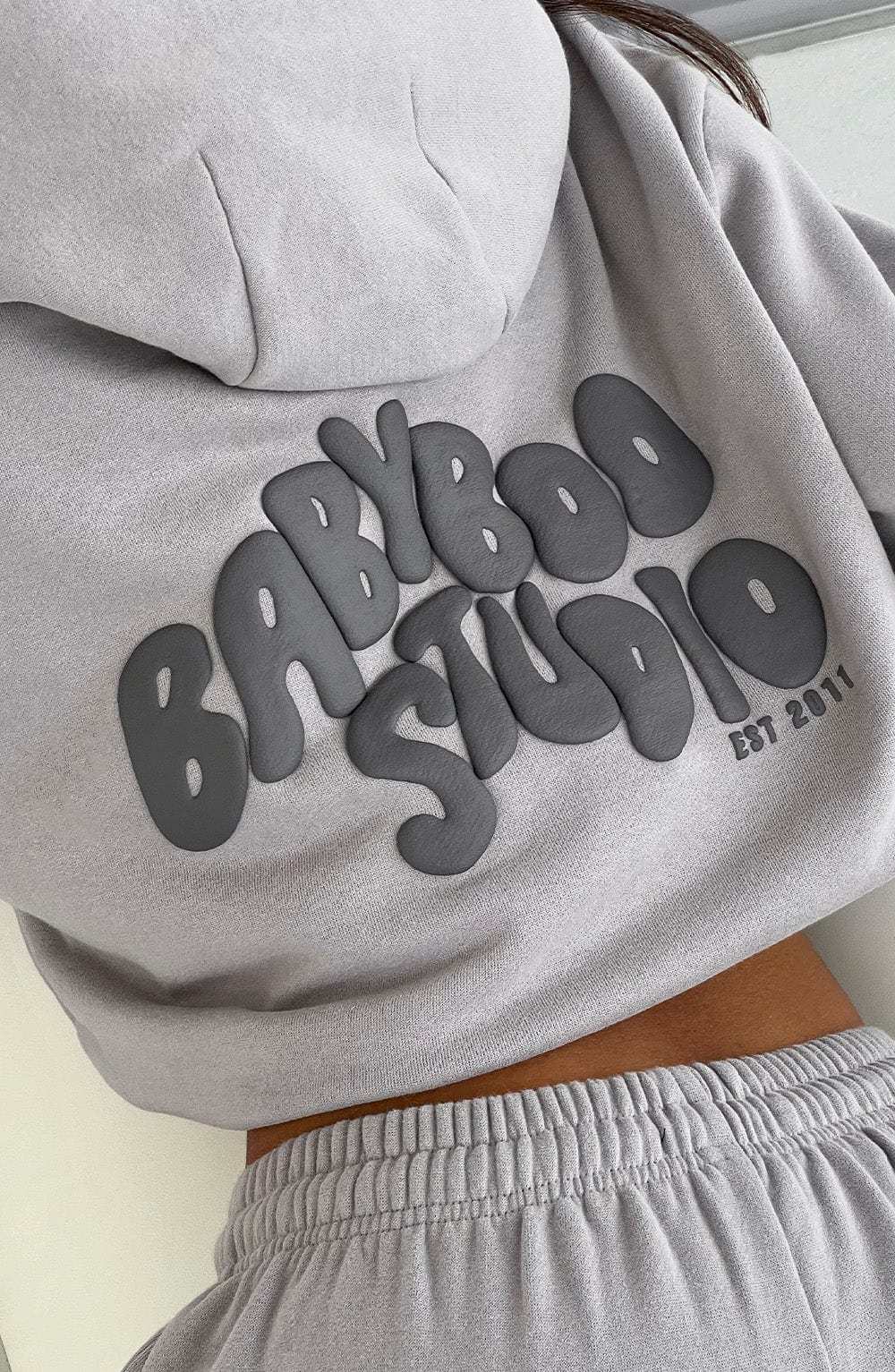Studio Hoodie - Grey/Charcoal-My Top Dress.All Rights Reserved
