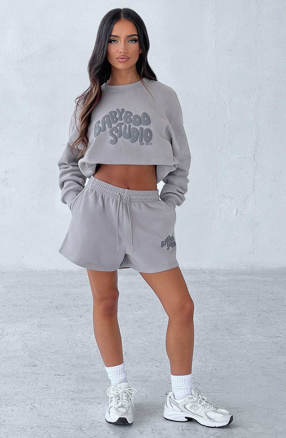 Studio Sweater - Grey/Charcoal-My Top Dress.All Rights Reserved