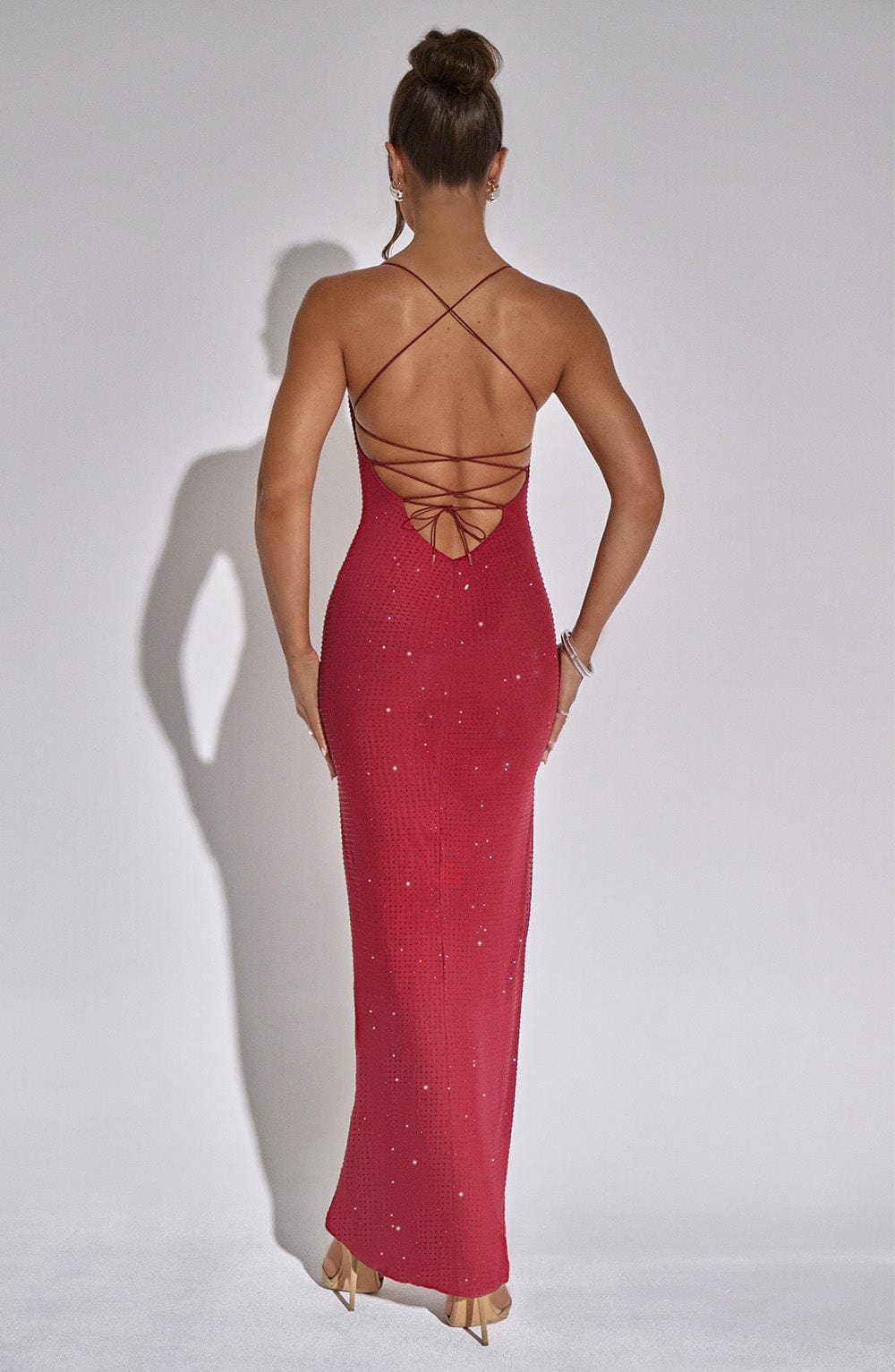 Tatum Maxi Dress - Red-My Top Dress.All Rights Reserved