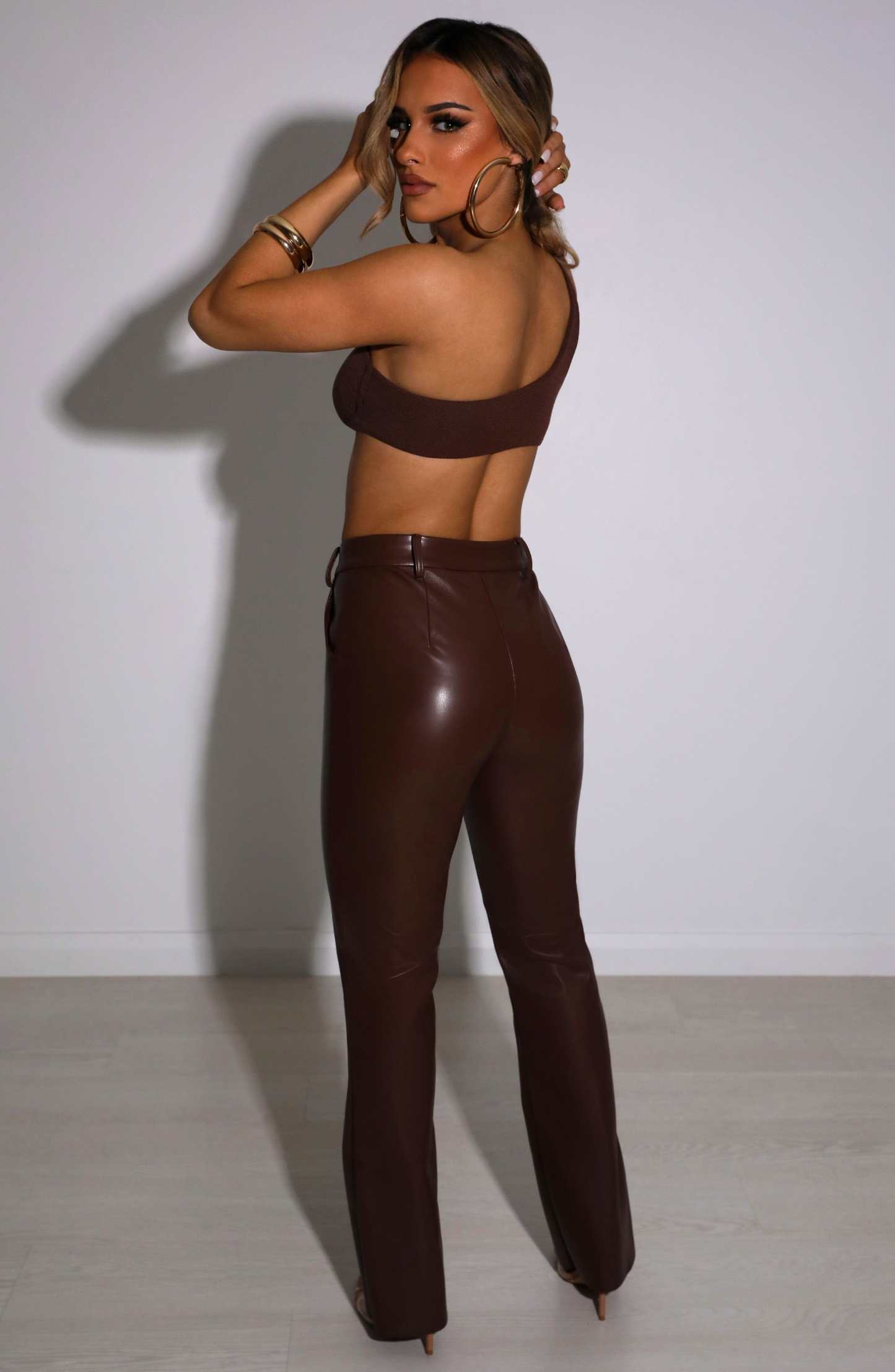 Tavianna Pants - Chocolate-My Top Dress.All Rights Reserved