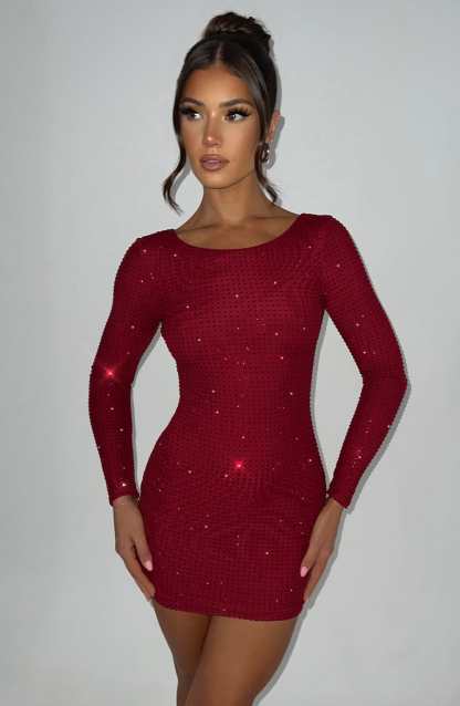 Tennesse Mini Dress - Red-My Top Dress.All Rights Reserved