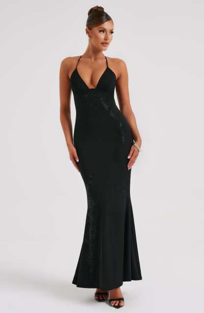 Teresa Maxi Dress - Black-My Top Dress.All Rights Reserved