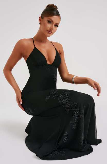 Teresa Maxi Dress - Black-My Top Dress.All Rights Reserved