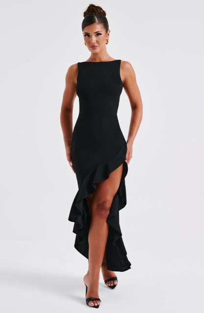 Theadora Maxi Dress - Black-My Top Dress.All Rights Reserved