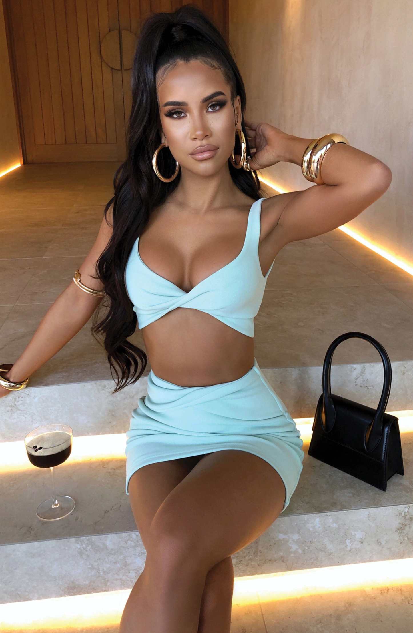 Tia Mini Skirt - Mint-My Top Dress.All Rights Reserved
