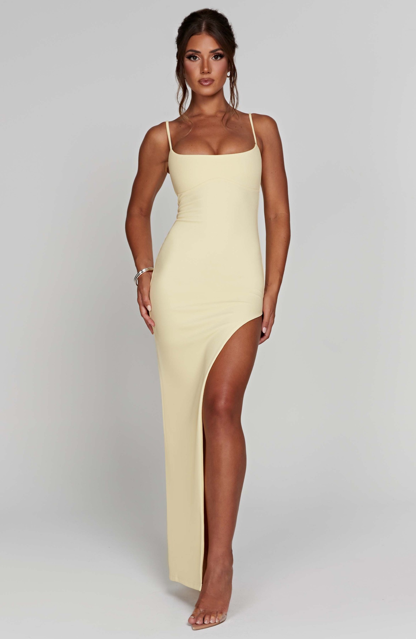 Tiarne Maxi Dress - Lemon-My Top Dress.All Rights Reserved