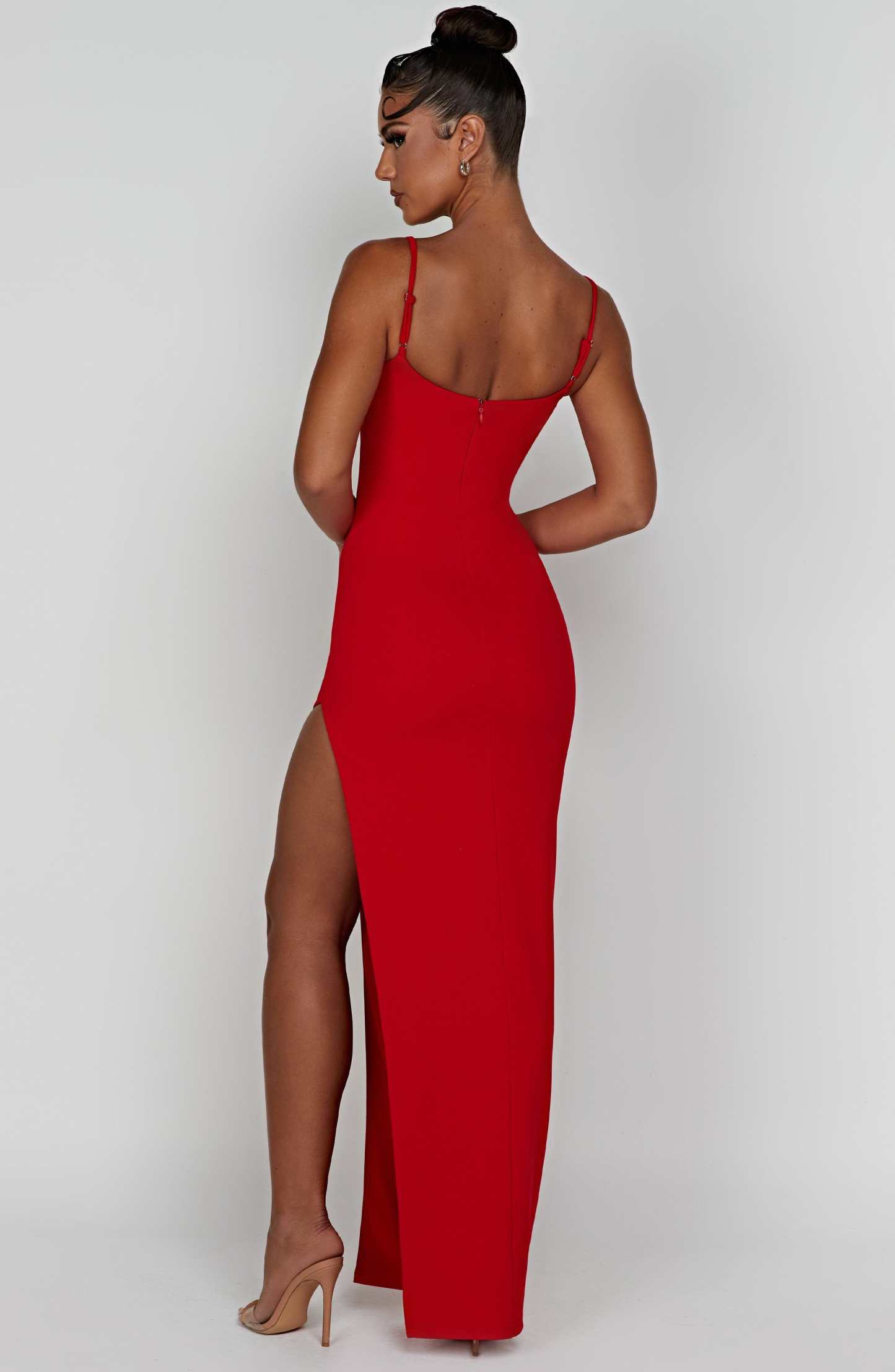 Tiarne Maxi Dress - Red-My Top Dress.All Rights Reserved