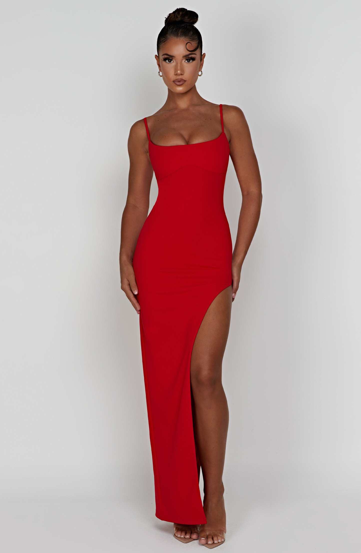Tiarne Maxi Dress - Red-My Top Dress.All Rights Reserved