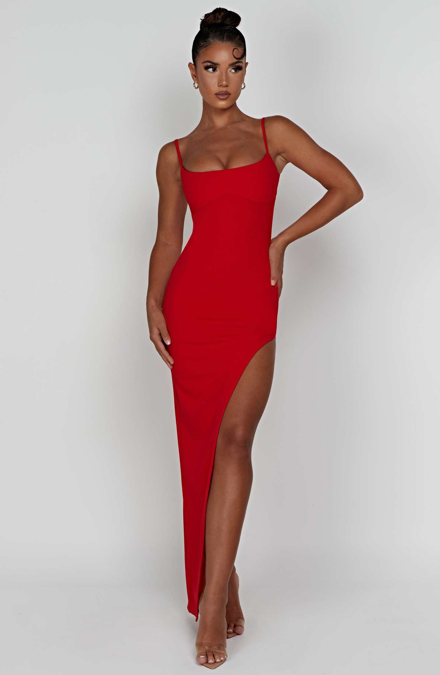 Tiarne Maxi Dress - Red-My Top Dress.All Rights Reserved
