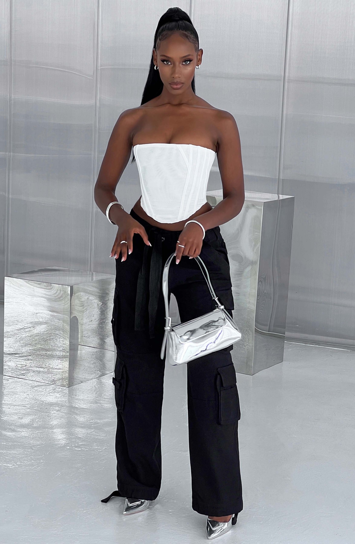 Tinashe Cargo Pants - Black-My Top Dress.All Rights Reserved
