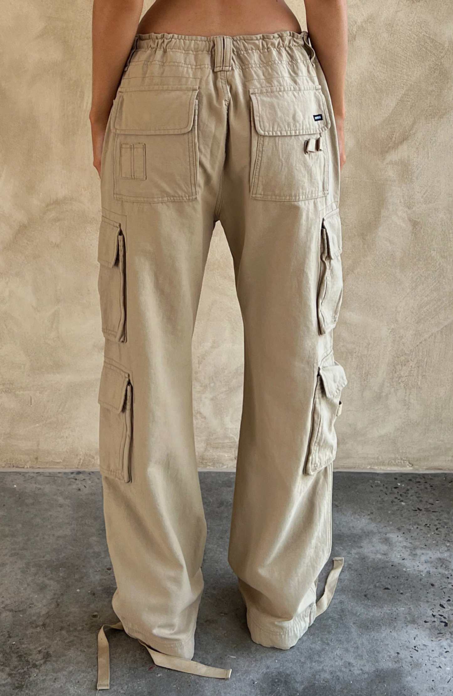 Tinashe Cargo Pants - Sand-My Top Dress.All Rights Reserved