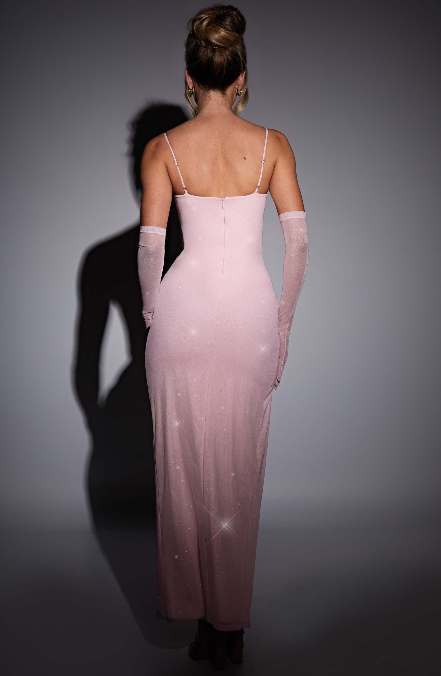Trixie Maxi Dress - Pink Sparkle-My Top Dress.All Rights Reserved