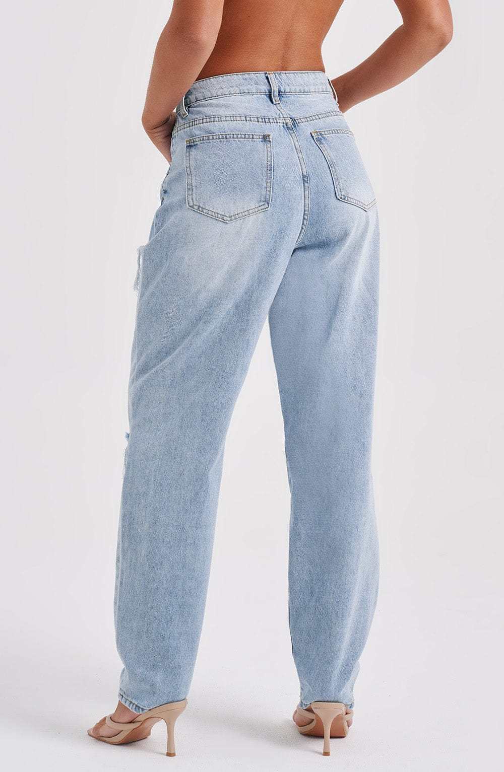 Tropez Pant - Blue Wash-My Top Dress.All Rights Reserved