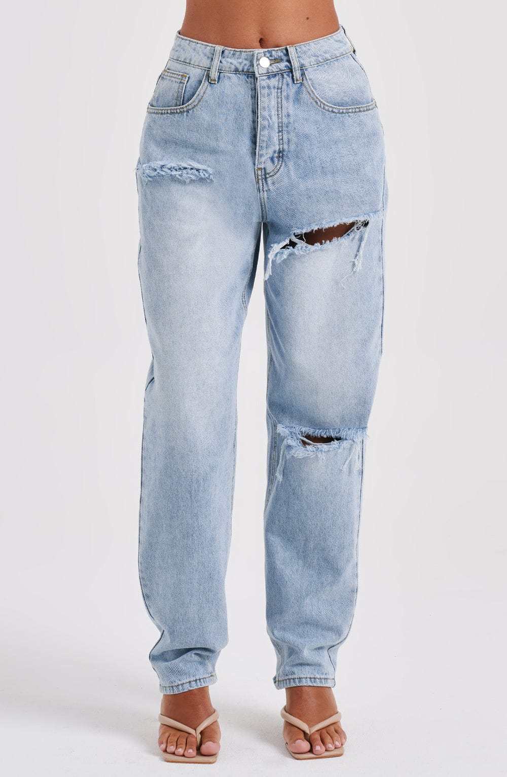Tropez Pant - Blue Wash-My Top Dress.All Rights Reserved