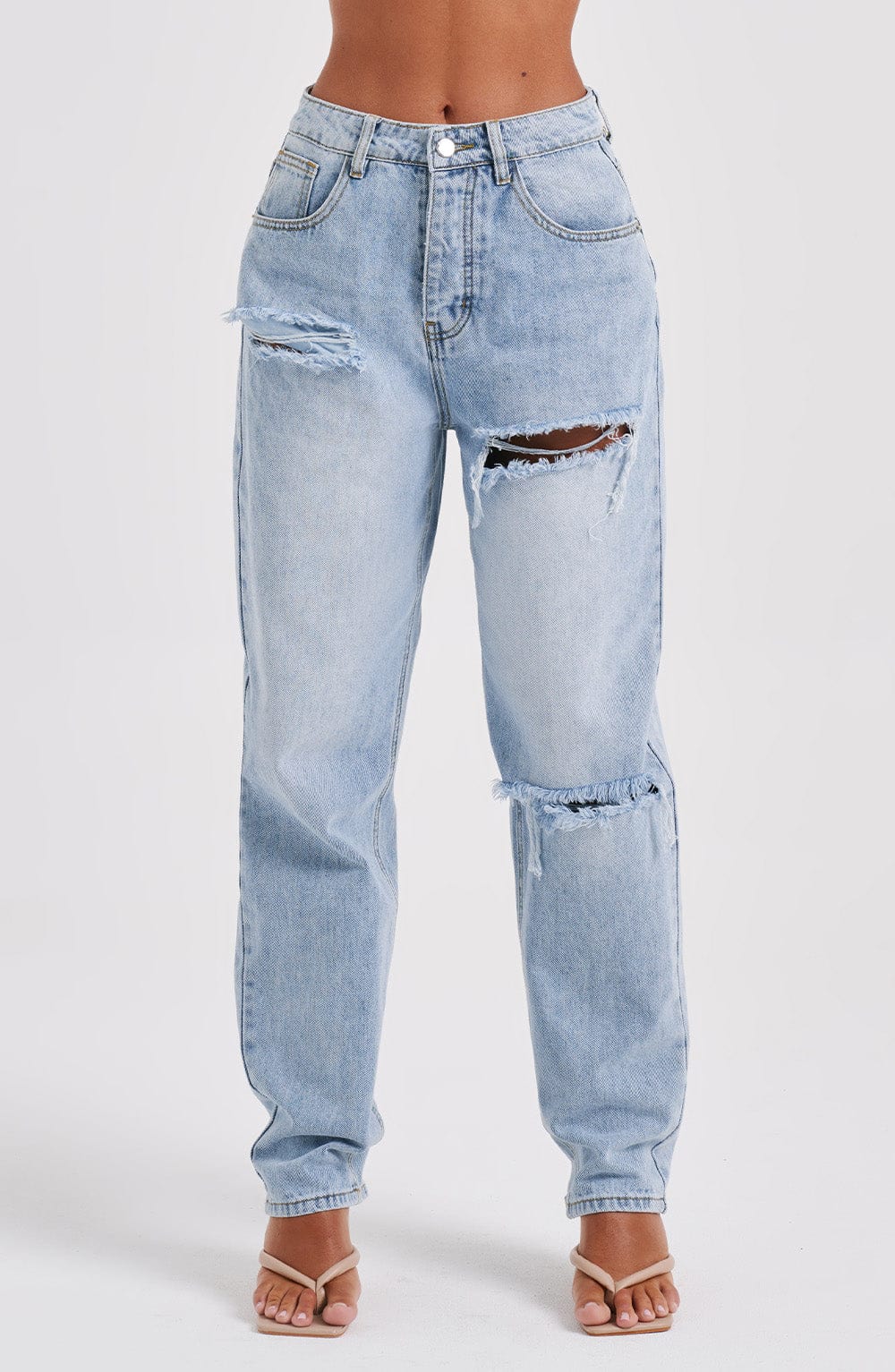 Tropez Pant - Blue Wash-My Top Dress.All Rights Reserved