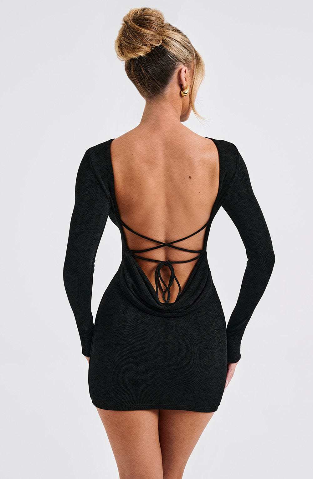 Una Mini Dress - Black-My Top Dress.All Rights Reserved