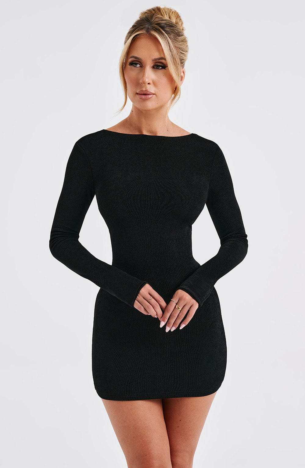 Una Mini Dress - Black-My Top Dress.All Rights Reserved