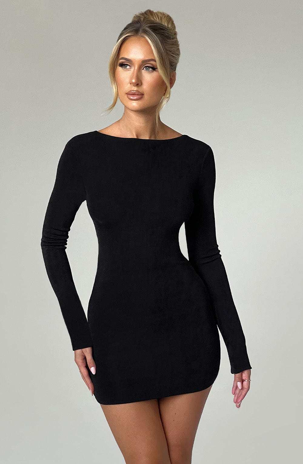 Una Mini Dress - Black-My Top Dress.All Rights Reserved