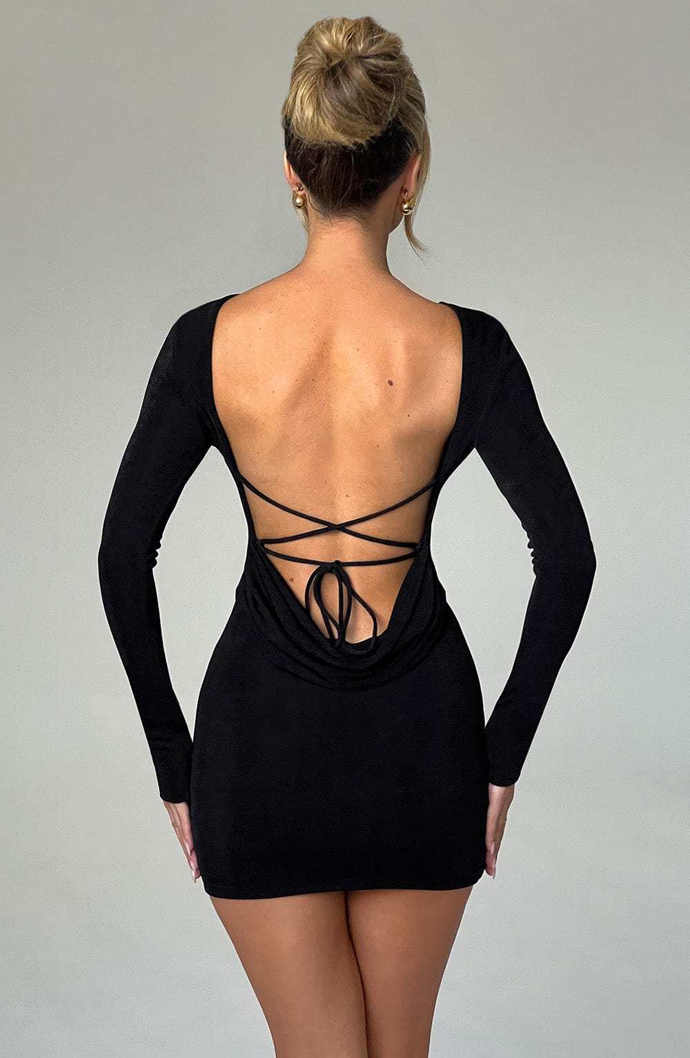 Una Mini Dress - Black-My Top Dress.All Rights Reserved