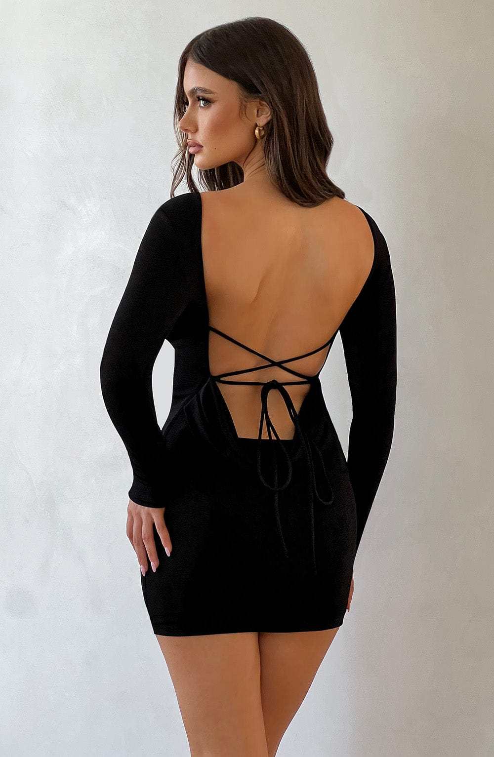 Una Mini Dress - Black-My Top Dress.All Rights Reserved