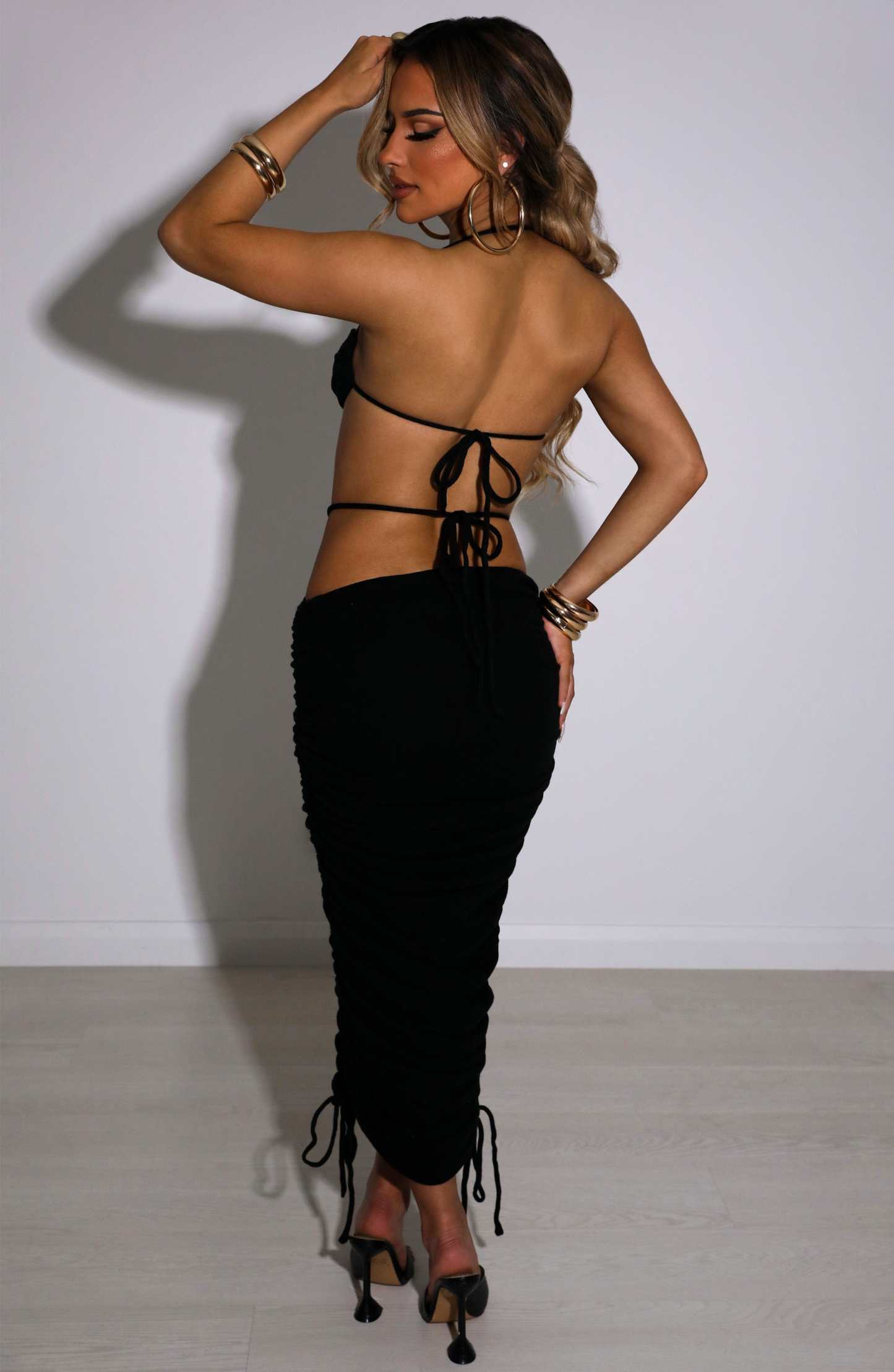 Valencia Maxi Skirt - Black-My Top Dress.All Rights Reserved