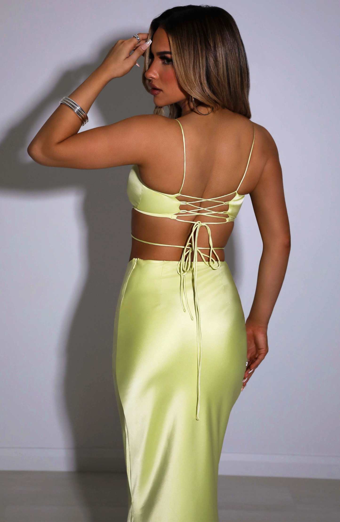 Valeria Top - Lime-My Top Dress.All Rights Reserved