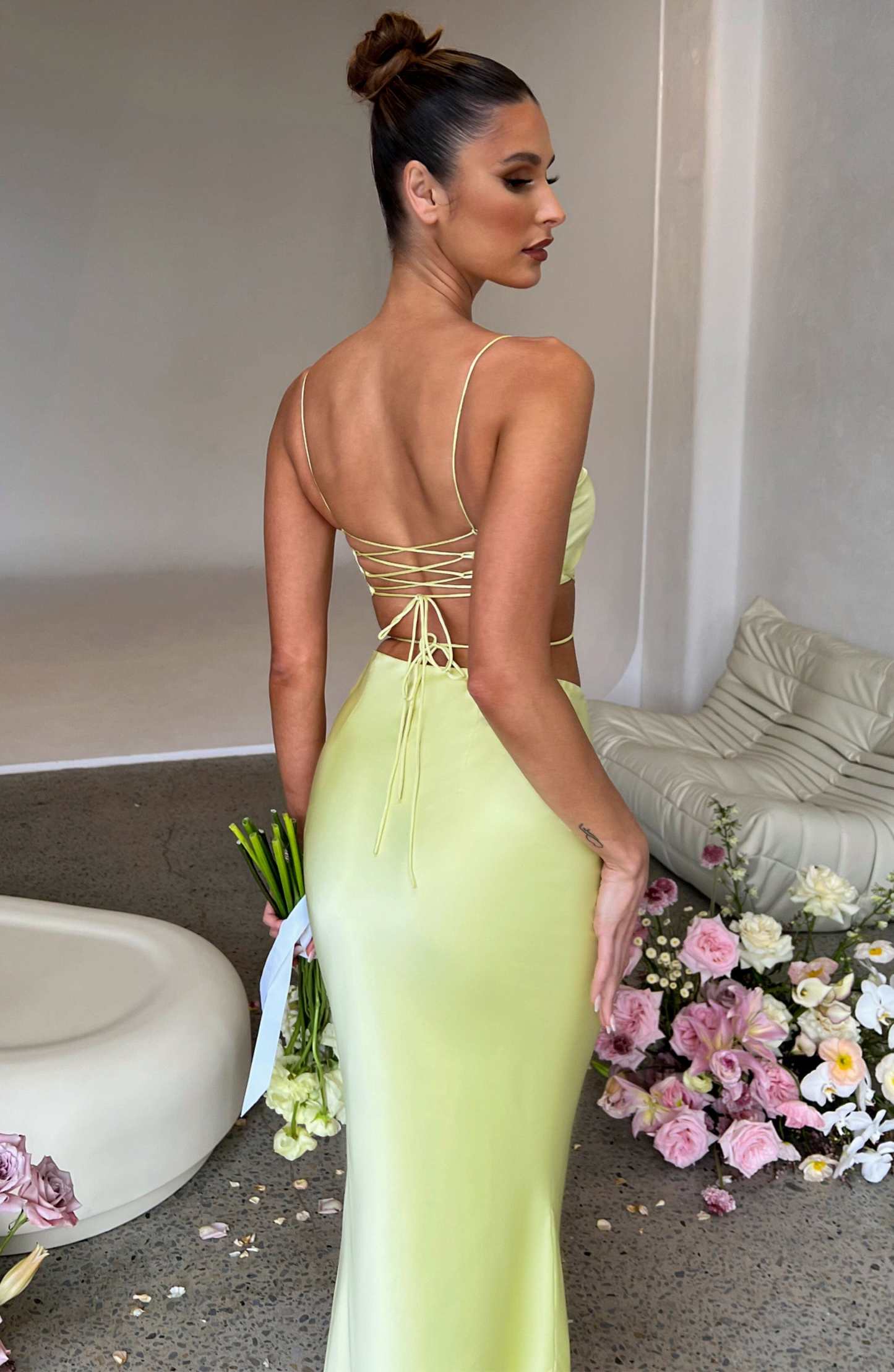 Valeria Top - Lime-My Top Dress.All Rights Reserved