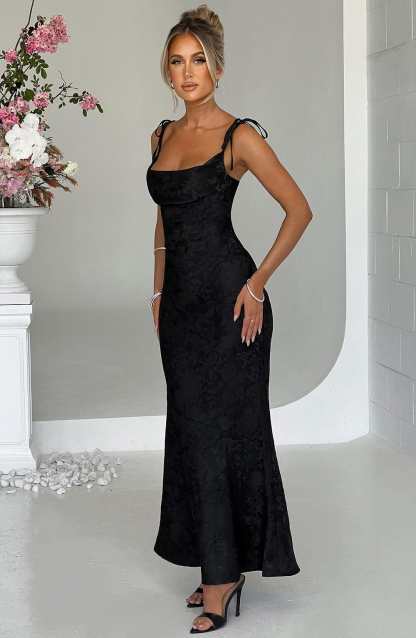 Whitney Maxi Dress - Black-My Top Dress.All Rights Reserved