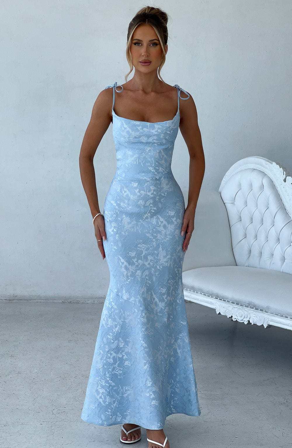 Whitney Maxi Dress - Blue-My Top Dress.All Rights Reserved