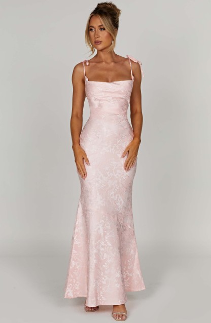 Whitney Maxi Dress - Blush-My Top Dress.All Rights Reserved