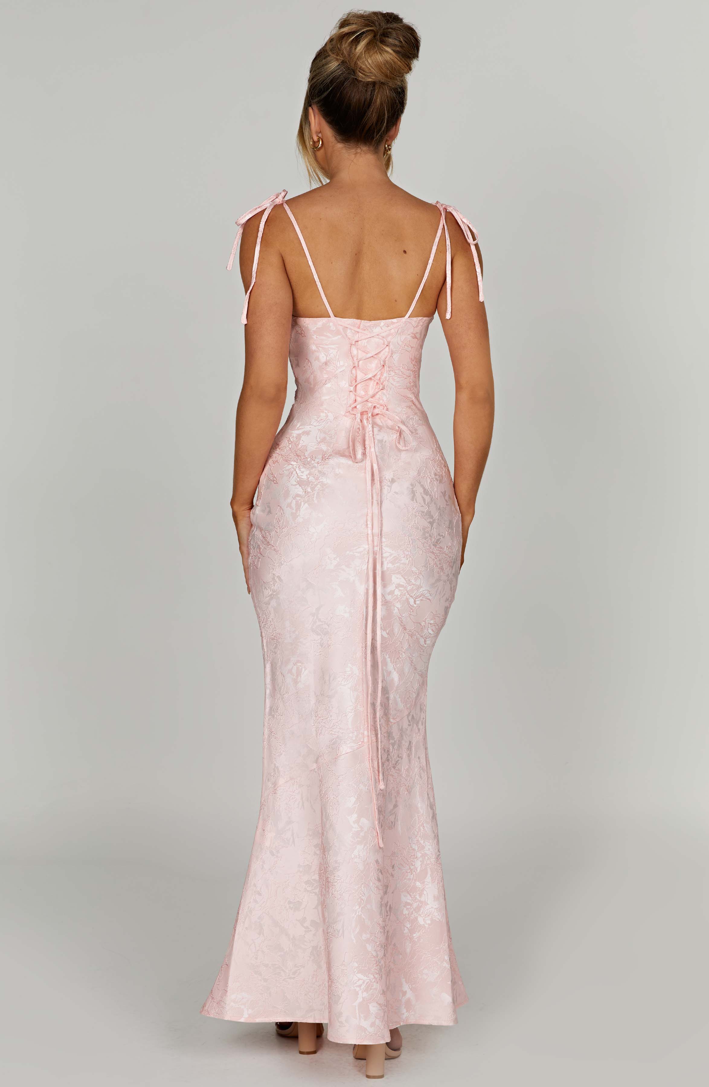 Whitney Maxi Dress - Blush-My Top Dress.All Rights Reserved
