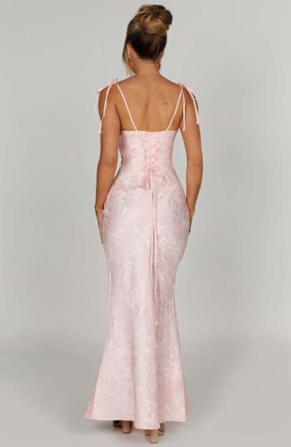 Whitney Maxi Dress - Blush-My Top Dress.All Rights Reserved