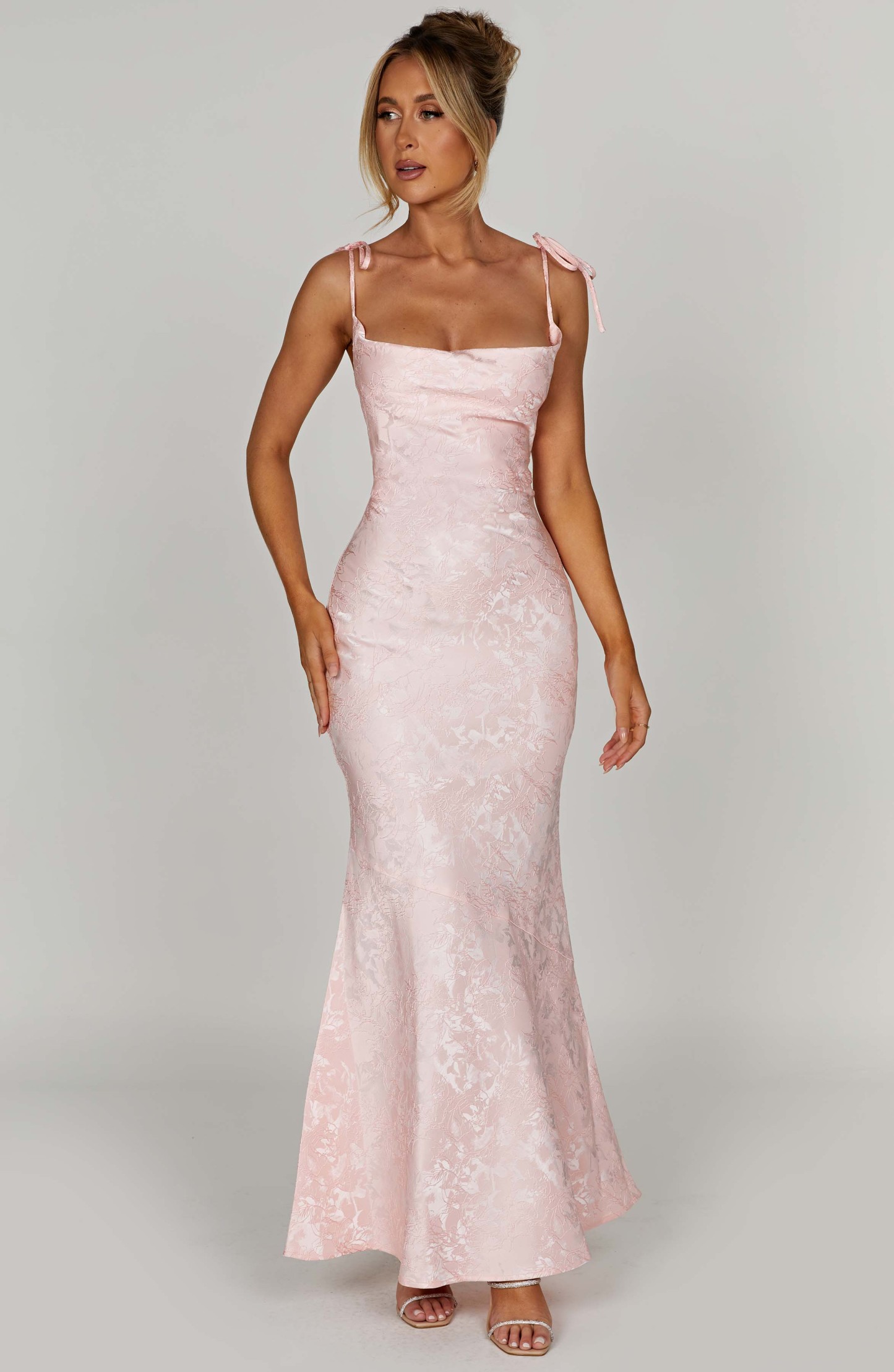 Whitney Maxi Dress - Blush-My Top Dress.All Rights Reserved