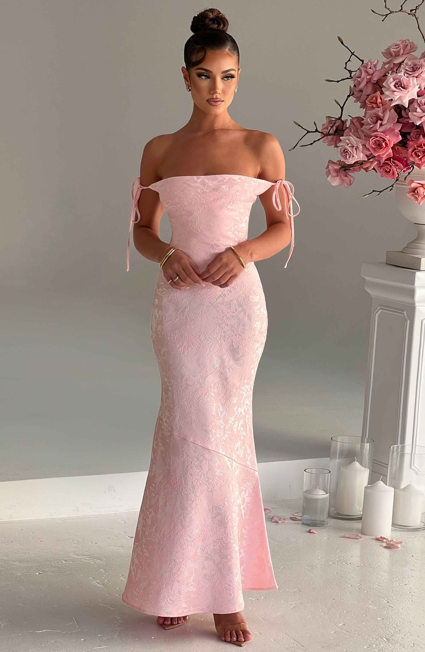 Whitney Maxi Dress - Blush-My Top Dress.All Rights Reserved
