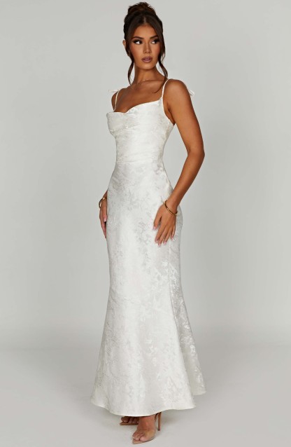 Whitney Maxi Dress - Ivory-My Top Dress.All Rights Reserved