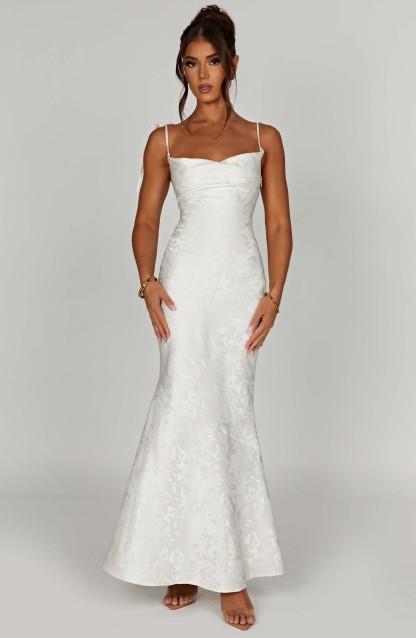 Whitney Maxi Dress - Ivory-My Top Dress.All Rights Reserved